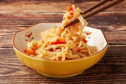 不溶性食物繊維をたっぷり含んだ切り干し大根サラダで便秘知らずの体調に!